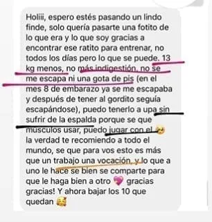 resultados post parto