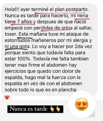 resultados post parto